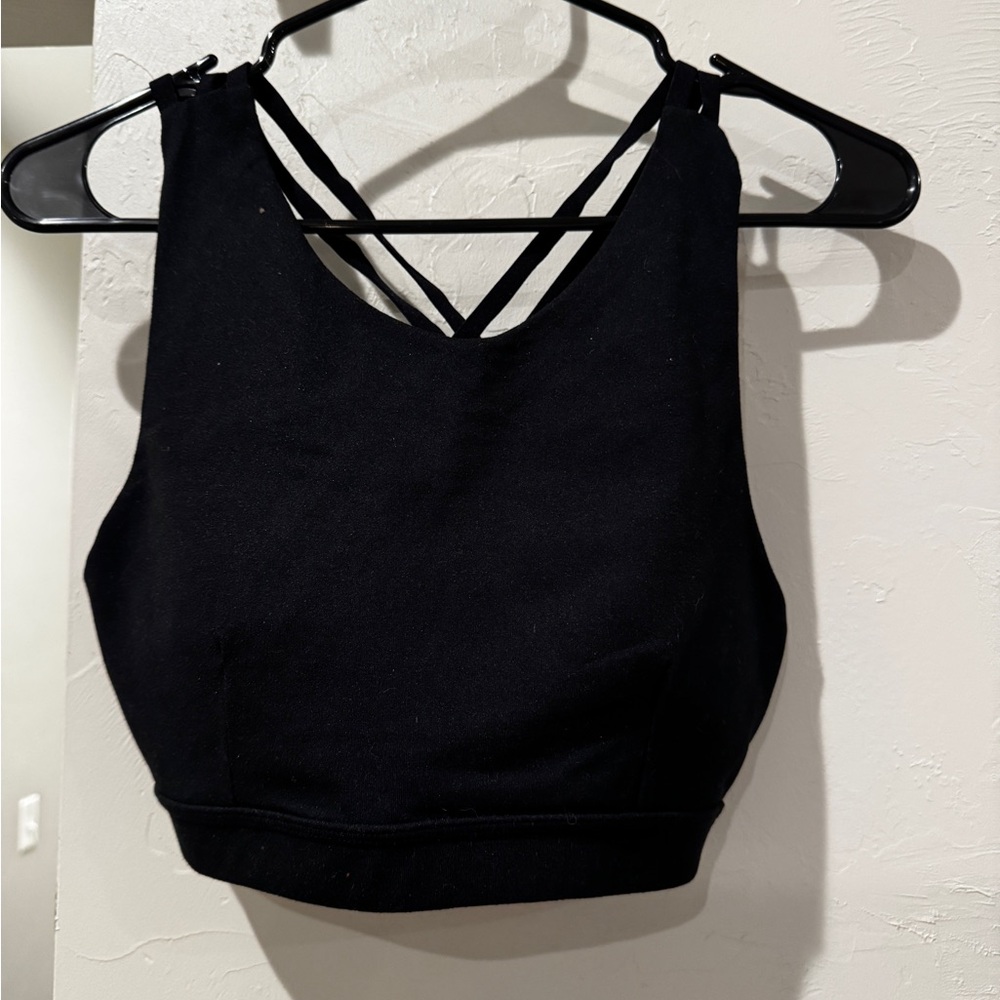 Black Sports Bra